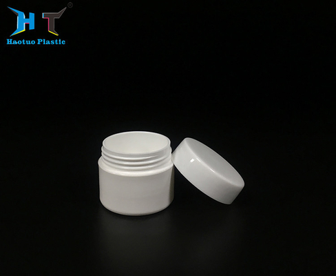 10 Ml Capacity Small Plastic Screw Top Jars 32 Mm Dia Silk Screen Printing