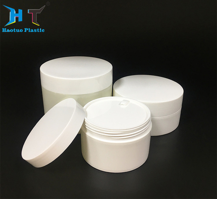 Luxury Cosmetic PP Plastic Jars 200g 300g 500g PP Plastic Polish Surface