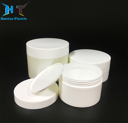 Luxury Cosmetic PP Plastic Jars 200g 300g 500g PP Plastic Polish Surface