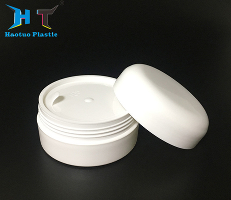 Makeup Cream Plastic Cosmetic Jars , 50G 80G 120G Single Wall Jars