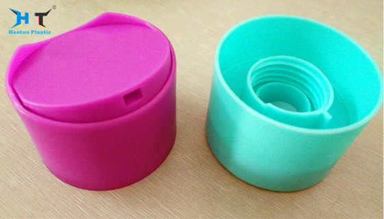 Cosmetic Shampoo Double Wall Disc Top Cap Diameter 48mm 24 / 410 Neck Matt Surface