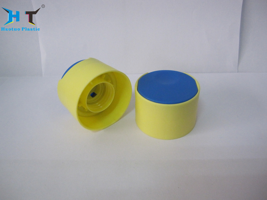 Cosmetic Shampoo Double Wall Disc Top Cap Diameter 48mm 24 / 410 Neck Matt Surface
