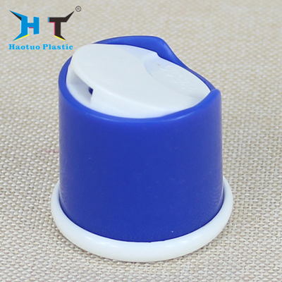 28 / 415 Shiny Bule Shampoo Bottle Cap , Disk Top Cap Color Spray Painting