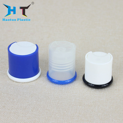 28 / 415 Shiny Bule Shampoo Bottle Cap , Disk Top Cap Color Spray Painting