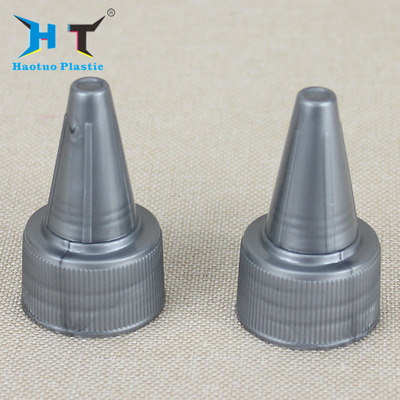 Small Plastic Push Pull Caps 28mm 32mm For Hair Liquid Dispensing Bottle