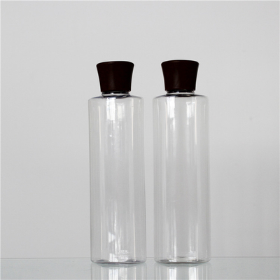 300ml Oval Shape Empty Lotion Customized Personal Care Plastic Bottle With Pump