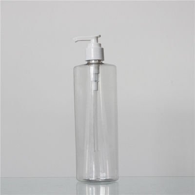 300ml Oval Shape Empty Lotion Customized Personal Care Plastic Bottle With Pump