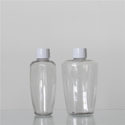 Custom 100ml Clear Plastic Bottle With Screw Cap For Body Olive Oil