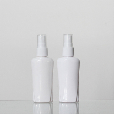 Mini small 50ml Oblate Plastic PET Spray Bottle For Cosmetic Container