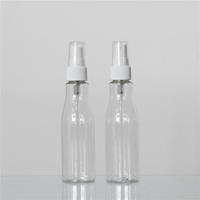 PET Cosmetic Toning Lotion Bottle 100ml With Silver or Gold Screw Cap