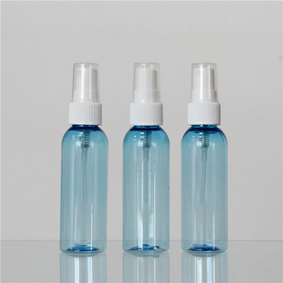White 60ml Round Cosmetic Plastic Bottle Sprayer OEM Printing