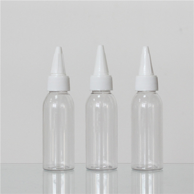 Blue 50ml PET Cosmetic Skin Care Packaging Bottle With Twist Off Cap