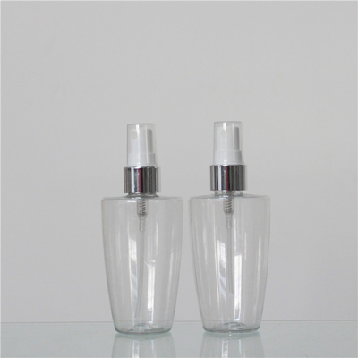 PET Material Plastic Cosmetic Bottles , Plastic Lotion Bottles With Lids