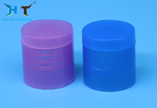 Polish Screw Flip Top Bottle Lids 18mm 18 / 410 For Cosmetic Bottle