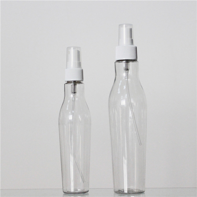 Any color 120ml 200ml Plastic Toning Lotion Bottle With Sprayer Dispenser For Skin Care