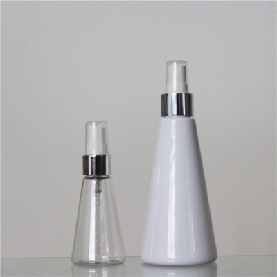 Dispenser Spray Plastic Cosmetic Bottles Taper Shape 60ml 120ml Any Color