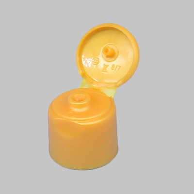 Transparent Blue 24 410 Flip Top Cap Non Spill For Hand Cream Bottle