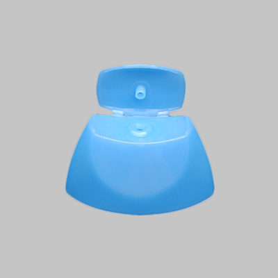 Shampoo Bottle Flip Top Plastic Caps , Oval Style Lotion Bottle Caps Closures