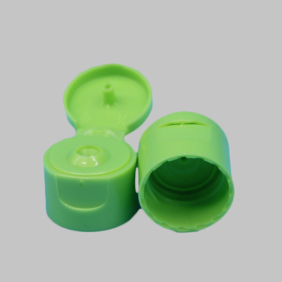 Polish Lotion Flip Top Dispensing Caps 20 / 410 Green Color Bottle Cap Closures