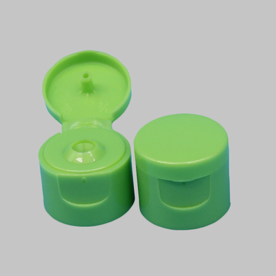 Polish Lotion Flip Top Dispensing Caps 20 / 410 Green Color Bottle Cap Closures