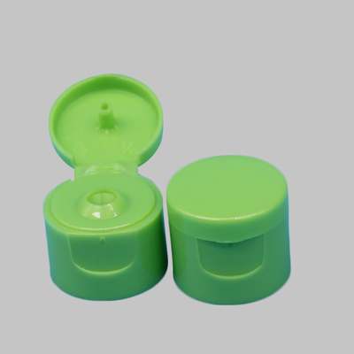 24/410 Red Color Polish Round Cosmetic Plastic Bottle Screw Flip Top Cap