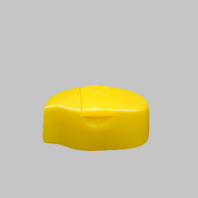 Plastic Yellow 200ml Shampoo Bottle 18mm Snap Neck Size PP Flip Top Cap Lids