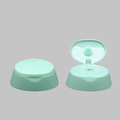 Oval Flat Flip Top Cap For Shampoo Bottle Double Layer Flip Cap For Shower Gel Bottle