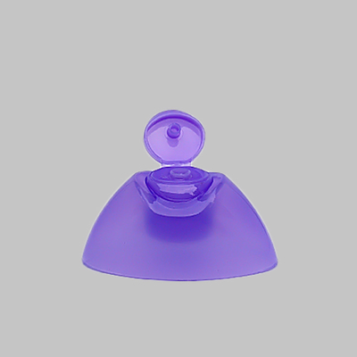 22mm Snap Neck Plastic PP Double Color Flip Top Caps For Shampoo Bottle