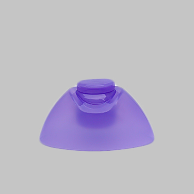 22mm Snap Neck Plastic PP Double Color Flip Top Caps For Shampoo Bottle