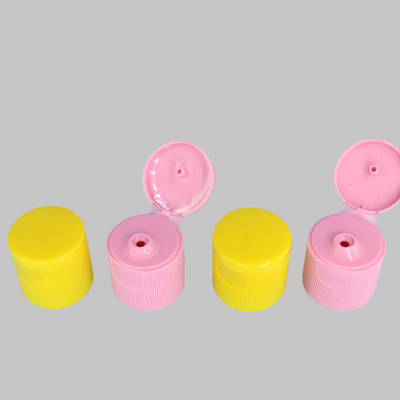 28/415 Cloreful Plastic Cosmetic Flip Top Cap Ribbed Plastic Bottle Closure