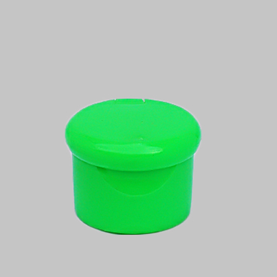 Green 24 410 Flip Top Cap Round Personal Cosmetic Bottle Flip Top Closure Caps