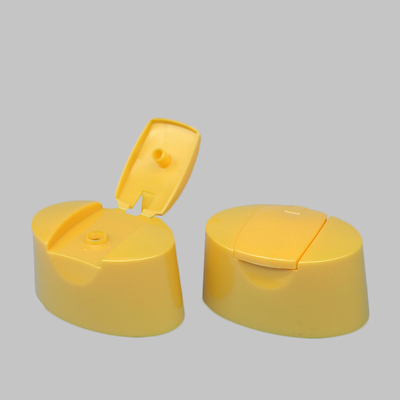 22mm Snap Neck Flip Top Bottle Lids , Small Shampoo Bottle Flip Lid