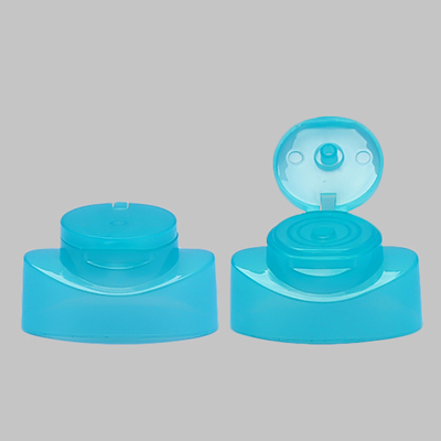 200ml 300ml 400ml Shampoo Bottle Cap , Oval Snap Plastic Bottle Flip Top