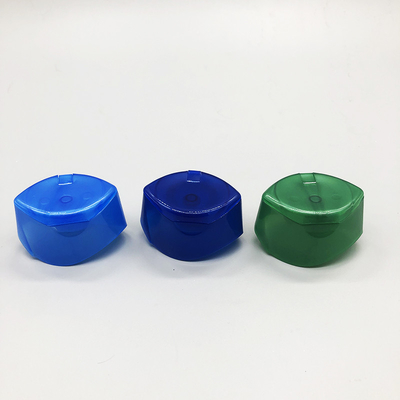 Green Polish Flip Top Bottle Lids Corrosion Resistance 23 Mm Neck Size