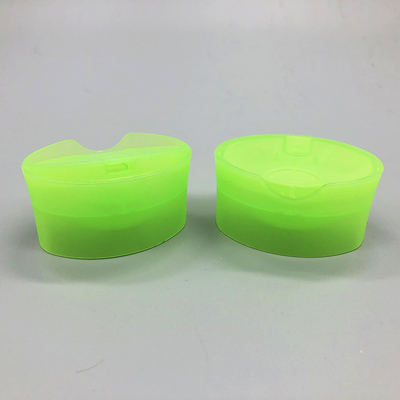 Big Oval Shape Plastic Disc Cap , Shampoo Bottle Lid OEM / ODM Service