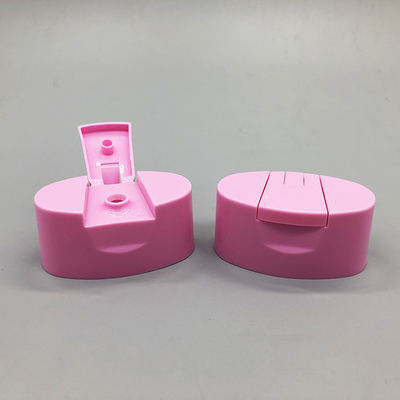 Polish Bule Color 24mm Snap Neck Shampoos Conditioner Plastic Flip Top Closure Cap