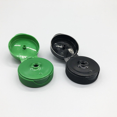 38 / 400 Ribbed Flip Top Plastic Caps , Plastic End Caps Free Samples