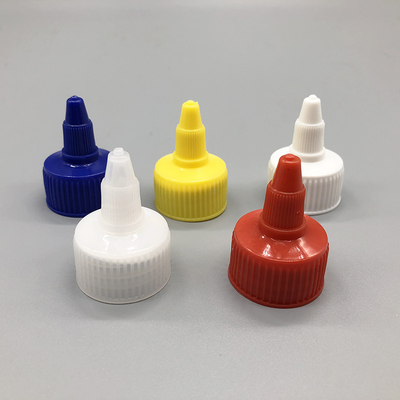 Colorful Sharp Pointed Mouth Pull Up Bottle Caps 28/410 Size For Jams Bottles