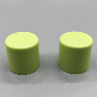 24/415 Plastic Bottle Screw Caps Green Color Foam Liner Or Induction Liner