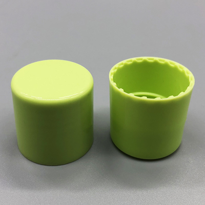 24/415 Plastic Bottle Screw Caps Green Color Foam Liner Or Induction Liner