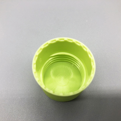 24mm Ribbed Plastic Bottle Screw Caps Daily Use Water Bottle End Cap Lids