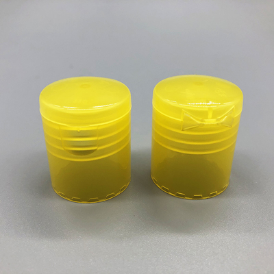 22/415 Orange and Yellow Color Polish Dispenser Flip Top Bottle Cap
