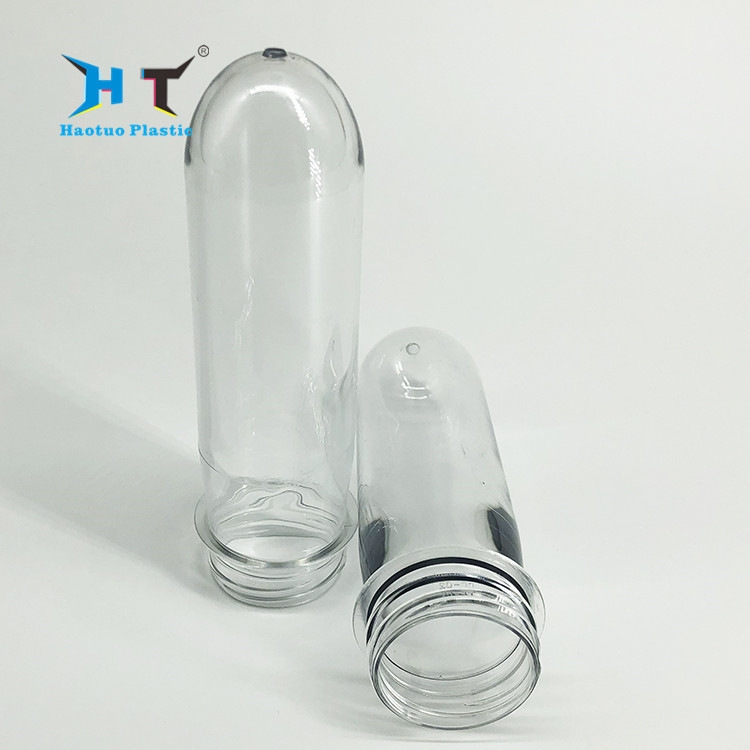 65g Cylinder Clear Plastic PET Preform 1.5L - 2L Capacity High Smoothness