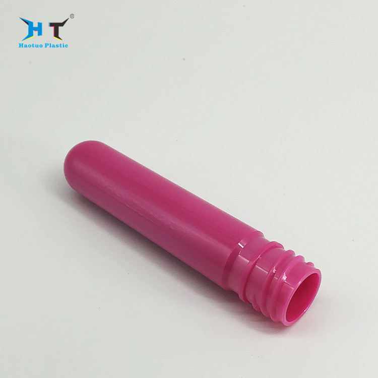 Custom Circular Plastic PET Preform 24mm 32g For Cosmetic Plastic Bottle