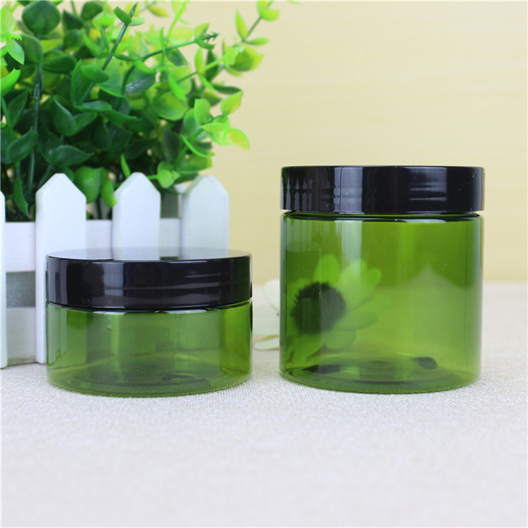Clip Cap Cream PET Plastic Jars , 16g/ 25g Small Plastic Jars With Lids