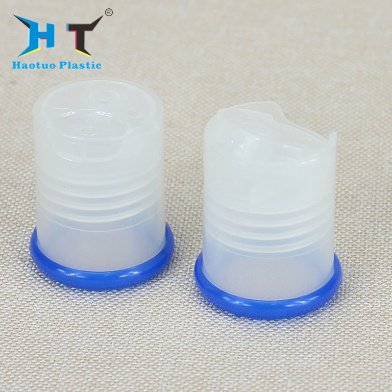 Unique Color Decor Circle Disc Top Cap 24 / 415 Polish PP Plastic Material