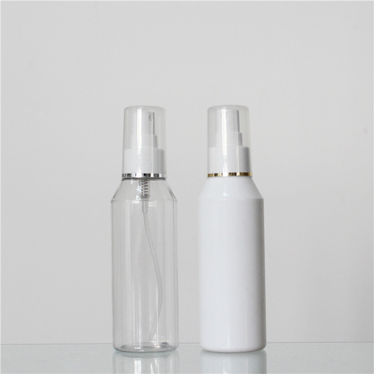 Custom Cosmetic Packaging 150ml  Plastic Bottles With Screw Cap
