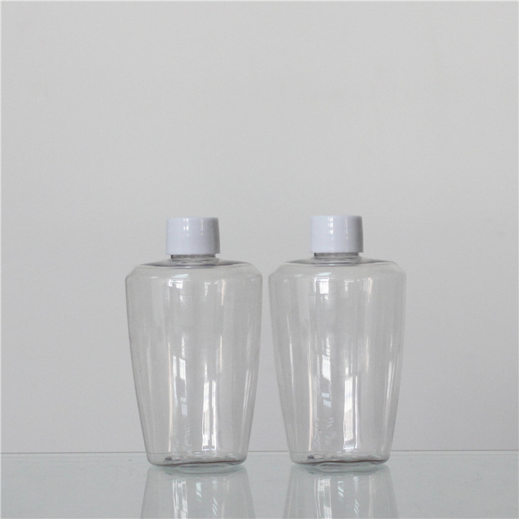 Custom 100ml Clear Plastic Bottle With Screw Cap For Body Olive Oil