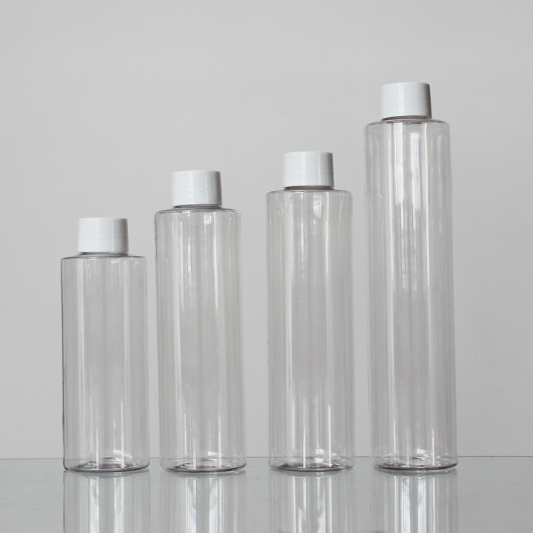 150ml 180ml 200ml Plastic Cosmetic Bottles Various Caps Sample Provided