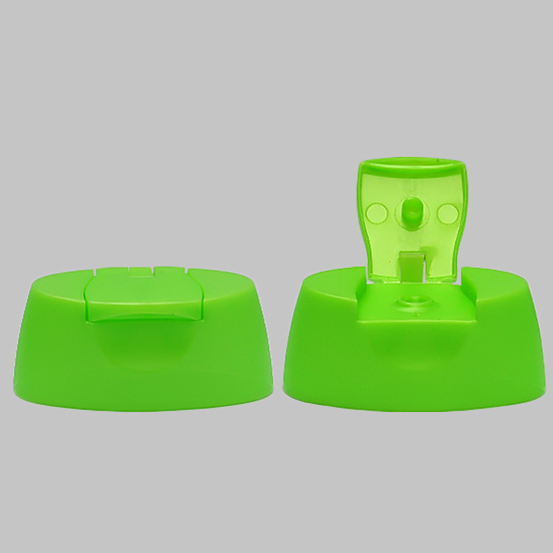 200ml Matt Surface Non-spill Colorful Plastic Oval Shampoo Bottle Cap Lids